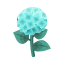 Blau-Hortensie
