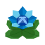 Blau-Faltblume