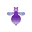 Lila-Laternenbiene