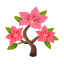 Rot-Azalee