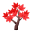 Rot-Ahornzweig