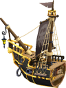 Piratenschiffsbug
