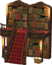 Bücherei-Treppe