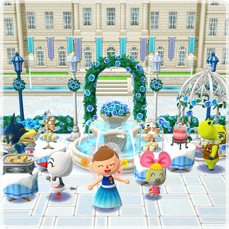 Blaurosen-Garten (Pocket Camp) - Animal Crossing Wiki