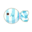 Blaubeerbonbon-Fisch