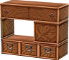Tansu-Teeschrank