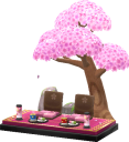 Blütenpicknick-Baum