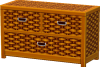 Korbkommode