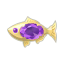Amethyst-Juwelenfisch