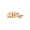 Orange-Grätenfisch