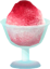 Erdbeersorbet