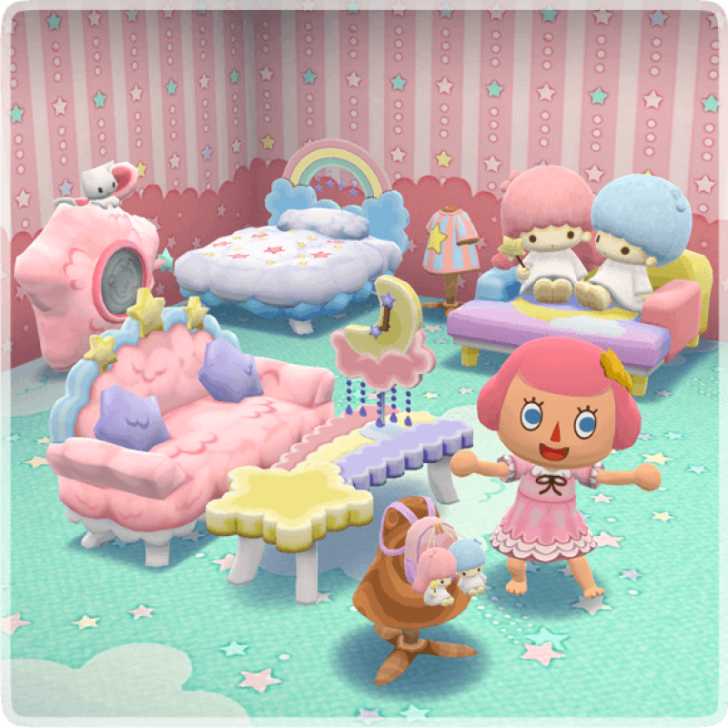 Little Twin Stars (Pocket Camp) - Animal Crossing Wiki