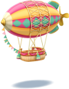 Ballonparty-Luftschiff