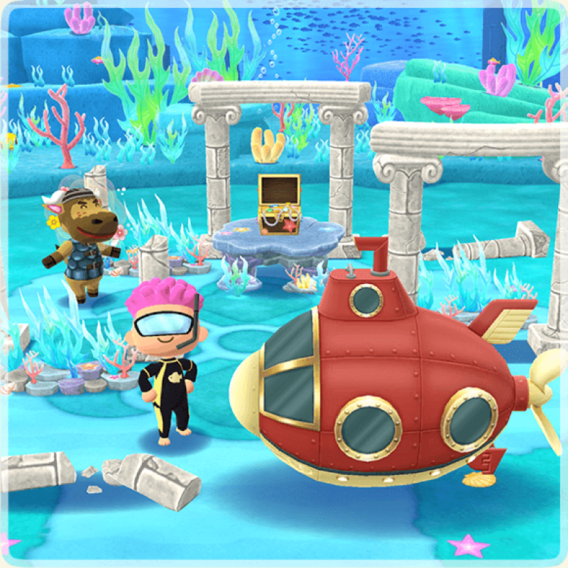 OzeanTauchen (Pocket Camp) Animal Crossing Wiki