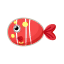 Rot-Festivalfisch