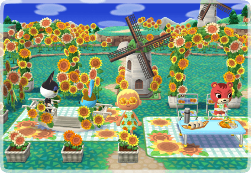 Sonnenblumenfeld (Pocket Camp) Animal Crossing Wiki