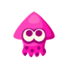 Pink-Tintenfisch