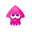 Pink-Tintenfisch