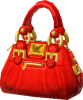 Rot-Handtasche