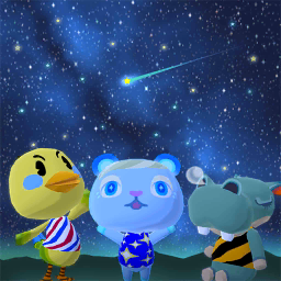 "Jetzt geht's los! Wie aufregend!" (Meteorschauer-Mission Bild 3)