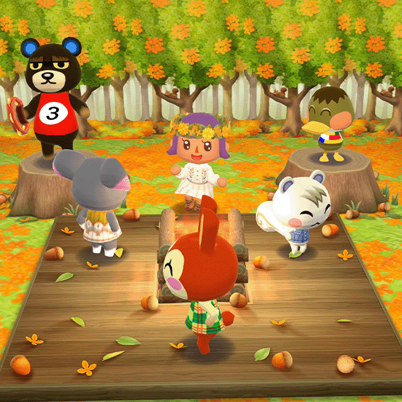 Herbstlagerfeuer (Pocket Camp) Animal Crossing Wiki