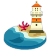 Symbol der Salzwasserküste