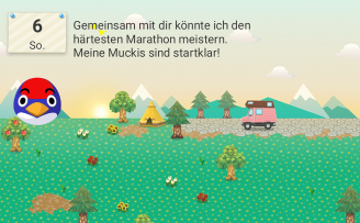 Widget am Morgen