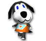 Fido in Animal Crossing: Wild World