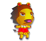 Leonardo in Animal Crossing: Wild World