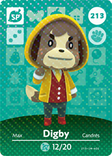 thumbnail image 2 of Animal Crossing Amiibo Card #204 Pelly – Series 3 – Mint, Never Scanned 2 of 6