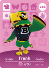 Carta Amiibo Animal Crossing &ndash; Flora (Serie 3, #274) &ndash; Autentica Nintendo, Mai Usata