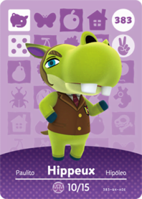 Carte Amiibo Animal Crossing - Herbert (136) Série 2 - Version EUR - Near Mint