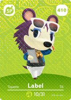 Englische amiibo-Karte