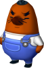 Resetti im BUA in Animal Crossing: Let's Go to the City