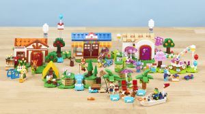 Übersicht über die ersten fünf Lego-Sets