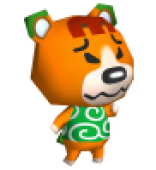 Bertram in Animal Crossing: Wild World