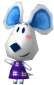 Dora in Animal Crossing (GC)