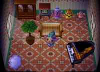 Inneneinrichtung Animal Crossing (GC)