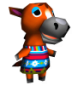Emil in Animal Crossing: Wild World