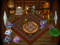 Inneneinrichtung Animal Crossing (GC)