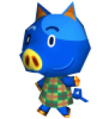 Hugo in Animal Crossing: Wild World