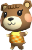 Mona in Animal Crossing: Wild World