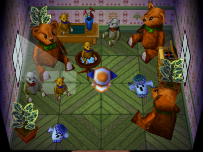 Inneneinrichtung Animal Crossing (GC)