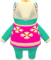 Zoe in Animal Crossing: Pocket Camp