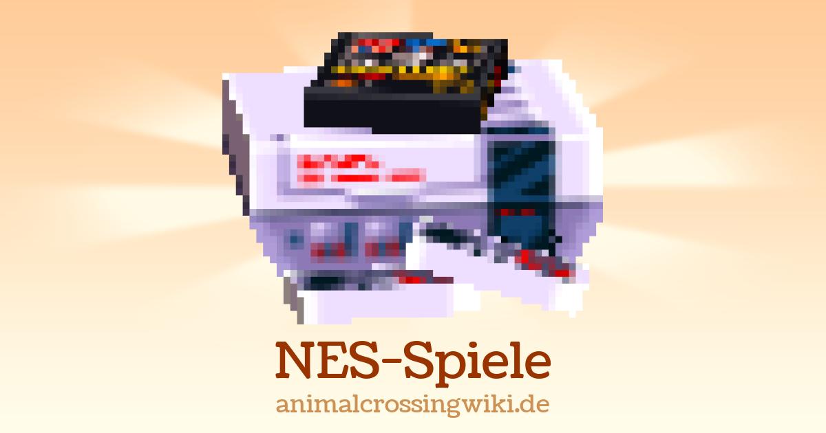 NES Spiele GameCube Animal Crossing Wiki