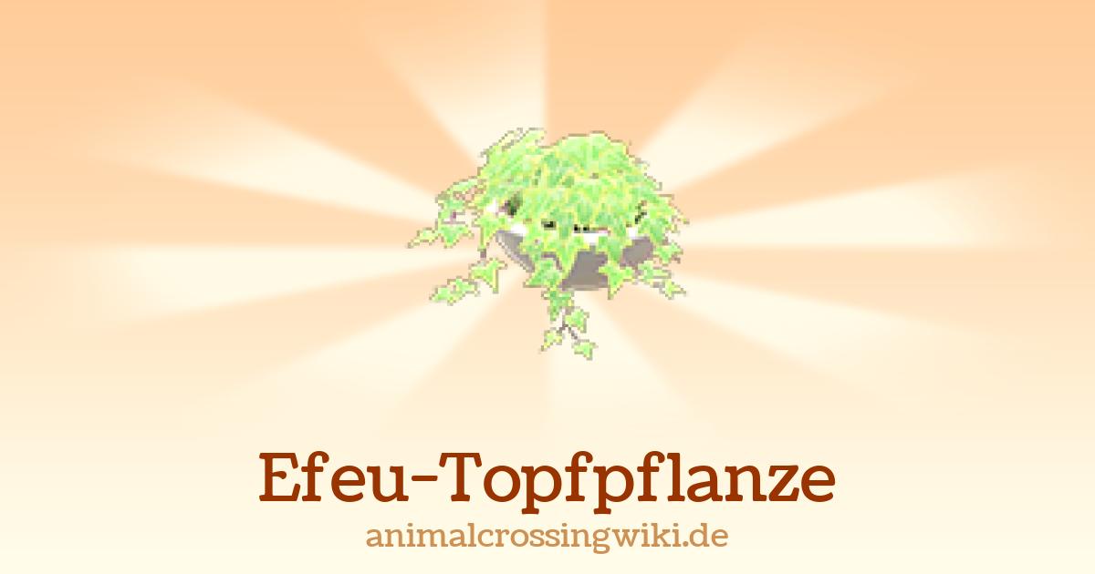 Efeu-Topfpflanze (New Horizons) - Animal Crossing Wiki