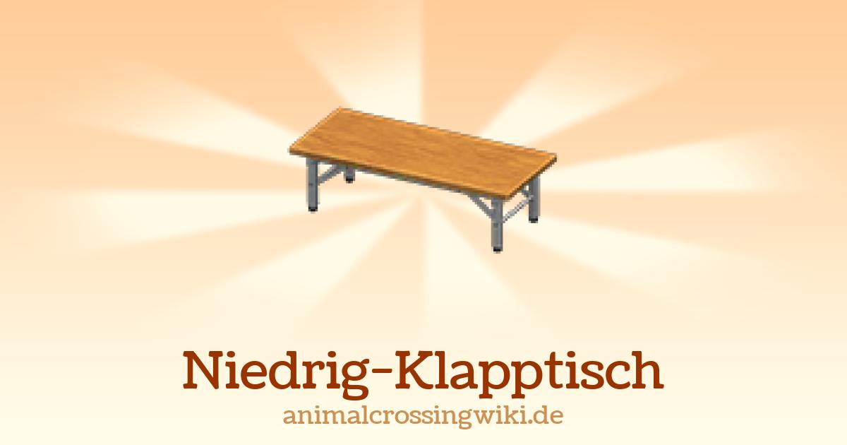 Niedrig-Klapptisch (New Horizons)