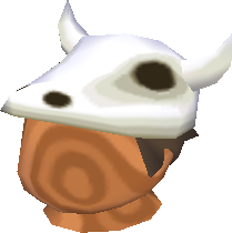 Kuhschädelhelm