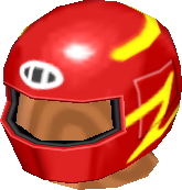 Rennfahrerhelm