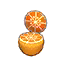 Orangenstuhl